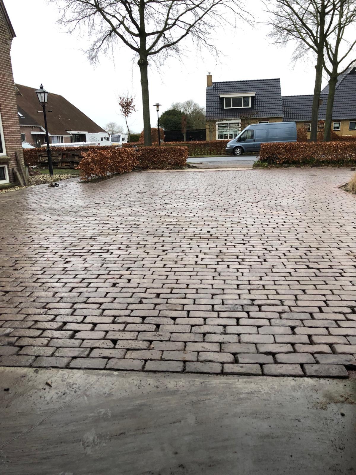 Oprit bestrating project 3