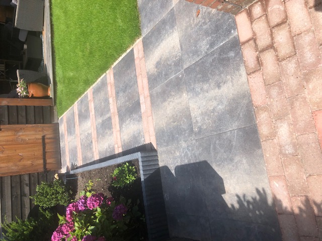 Tuinaanleg resultaat